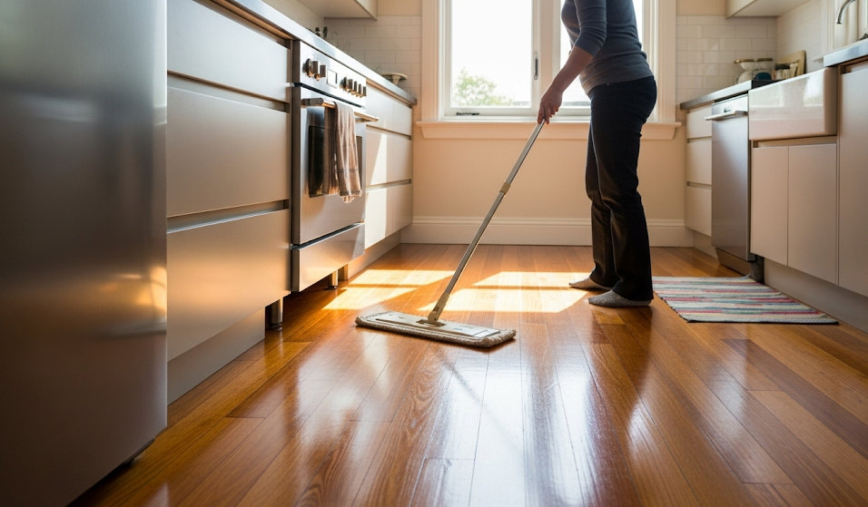 Kitchen floor maintenance