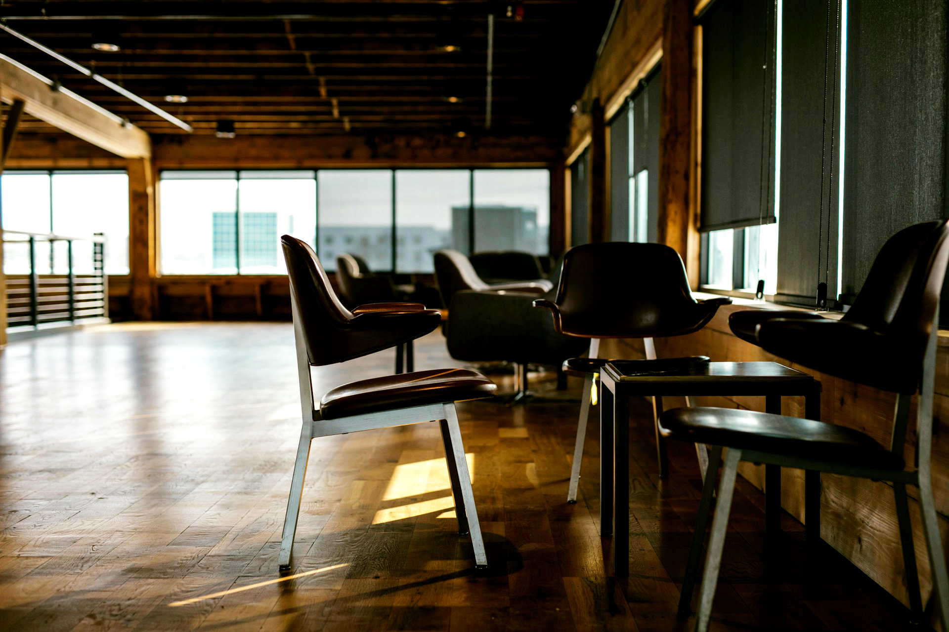 Empty office about to be renovated